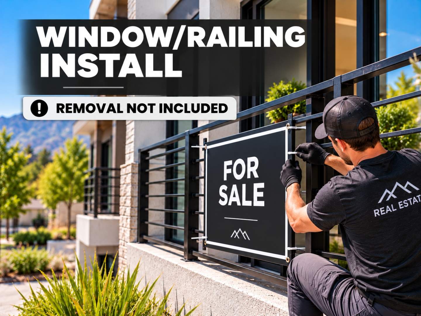 Window/Railing Install